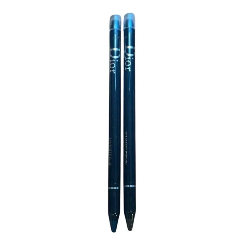 Dior Diorshow 24H Stylo Waterproof Eyeliner Set 781 Matte Brown/298 Matte Blue